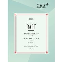 Raff, Joachim - Streichquartett Nr. 6 c-moll op. 192/1