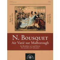 Bousquet, Narcisse - Air Varié sur Malborough