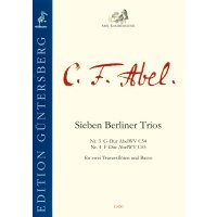 Abel, C.F. - Sieben Berliner Trios / Nr. 3 & Nr. 4