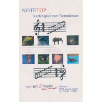 NOTETOP - Kartenspiel zum Notenlernen