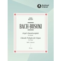 Bach, J.S. - Orgelchoralvorspiele für Klavier - Heft 1