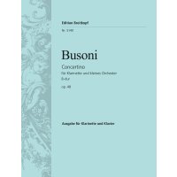 Busoni, Ferruccio - Concertino B-dur op. 48 K 276