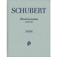 Schubert, Franz - Sämtliche Klaviersonaten Band III *gebraucht*
