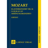 Mozart, W.A. - Klavierkonzert Nr. 26 D-dur KV 537 (Krönungskonzert)