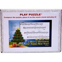 Puzzle "We wish you a merry Christmas"