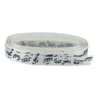 Geschenkband Noten und Violinschlüssel...