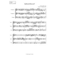 Pezel, Johann - Sonatina 67