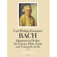 Bach, C.P.E. - Quartett D-Dur Wq94
