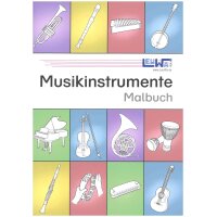 Musikinstrumente Malbuch