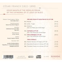 Franck - Ausgewählte Orgelwerke