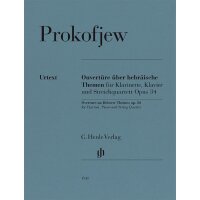 Prokofjew, Sergej - Ouvertüre über hebräische Themen op. 34