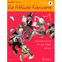 Manz, Rudolf - Die fröhliche Klarinette - Band 1