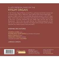 A Late Medieval Mass on the Rysum Organ