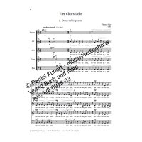 Nipp, Thomas - Vier Chorstücke für 4-6st. gemischten Chor - Printausgabe