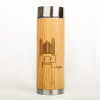 Bio-Bambus-Thermoskanne "Orgel"