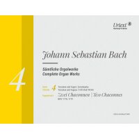 Bach, J.S. - Sämtliche Orgelwerke Band 4 - Ergänzungsband