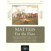 Matteis, Nicola - For the Flute