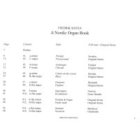 Sixten, Fredrik - A Nordic Organ Book