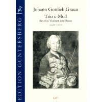 Graun, Johann Gottlieb - Trio c-Moll
