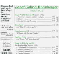 Josef Gabriel Rheinberger - Das Orgelwerk (1)