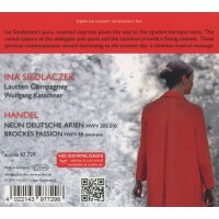 Händel: Neun deutsche Arien / Brockes-Passion