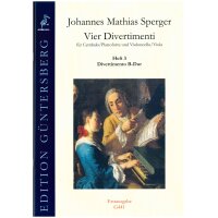 Sperger, J.M. - Vier Divertimenti - Heft 3