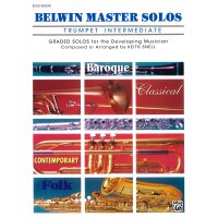 Belwin Master Solos - Trumpet  Intermediate Vol. 1 Solo Book