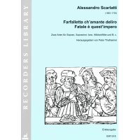 Scarlatti, Alessandro - Farfalletta ch’amante...