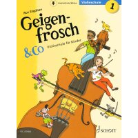 Geigenfrosch & Co - Violinschule für Kinder -...