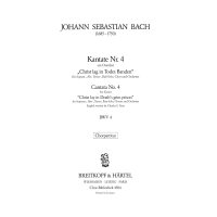 Bach, J.S. - Kantate BWV 4 „Christ lag in Todes Banden“