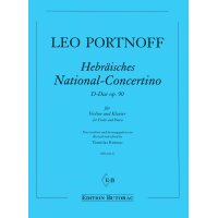 Portnoff, Leo - Hebräisches National-Concertino D-Dur op. 90