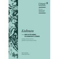 Kuhnau, Johann - Mein Alter kömmt, ich kann nicht sterben