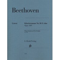 Beethoven, Ludwig van - Klaviersonate Nr. 30 E-dur op. 109