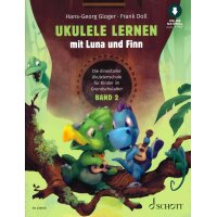 Doll/Gloger - Ukulele lernen mit Luna und Finn - Band 2