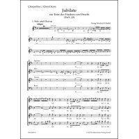Händel, G.F. - Jubilate zur Feier des Friedens von Utrecht HWV 279 "Utrechter Jubilate"