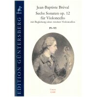 Bréval, J.-B. - Sechs Sonaten op. 12 - Sonaten IV–VI