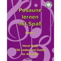 Rapp, Horst - Posaune lernen mit Spaß - Band 1