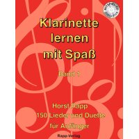 Rapp, Horst - Klarinette lernen mit Spaß - Band 1