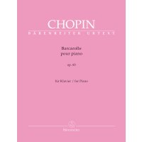 Chopin, Frederic - Barcarolle Fis-Dur op. 60