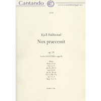 Habbestad, Kjell - Nox praecessit op. 19