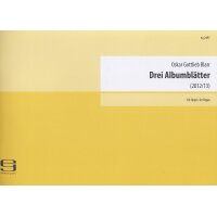 Blarr, Oskar Gottlieb - Drei Albumblätter
