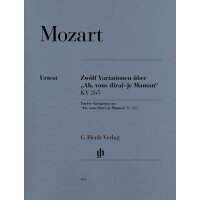Mozart, W.A. - Zwölf Variationen über "Ah,...