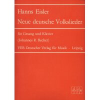 Eisler, Hanns - Neue deutsche Volkslieder