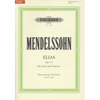 Mendelssohn Bartholdy, Felix - Elias - Klavierauszug