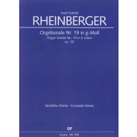 Rheinberger, J.G. - Orgelsonate Nr. 19 in g-Moll