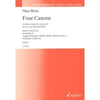 Rota, Nino - Four Canons