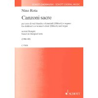 Rota, Nino - Canzoni sacre