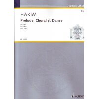 Hakim, Naji - Prélude, Choral et Danse pour orgue