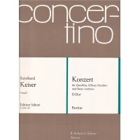 Keiser, Reinhard - Konzert D-Dur für Querflöte,...