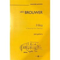 Komponist: Brouwer, Leo - Brouwer, Leo - Hika para guitarra